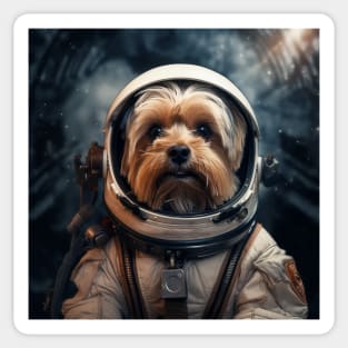 Astro Dog - Biewer Terrier Sticker